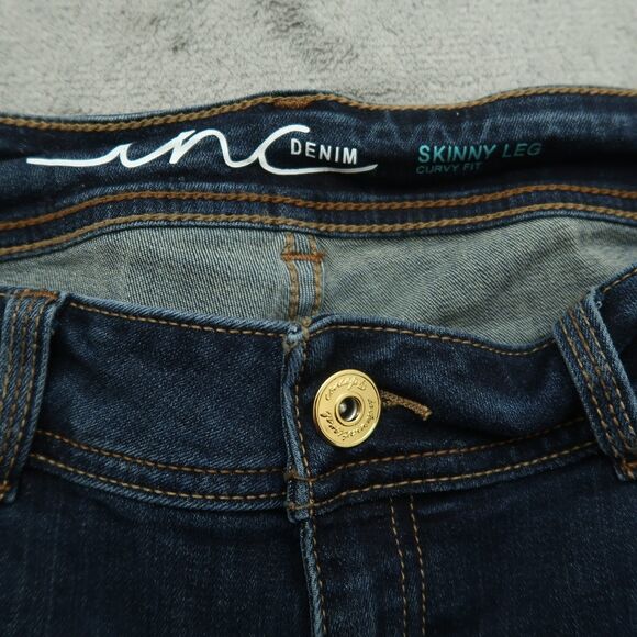 INC International Concepts Jeans Women's Size 12S Mid-Rise Skinny Leg 28" Inseam - Picture 10 of 16